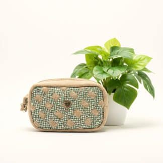 Cangurera Artesanal Fique Verde