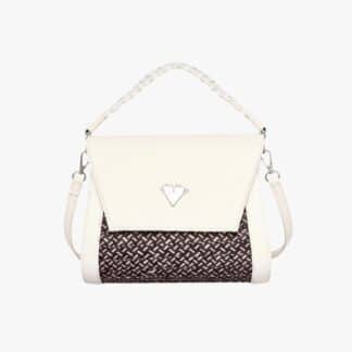 Manos Libres CUERO Curvo Beige 2 en 1